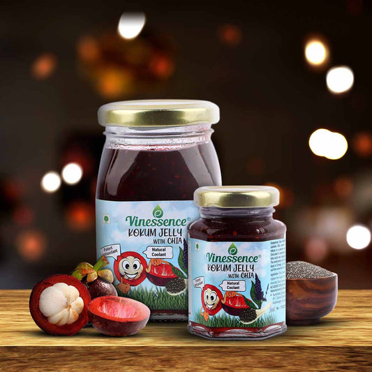 Kokum Jelly with Chia