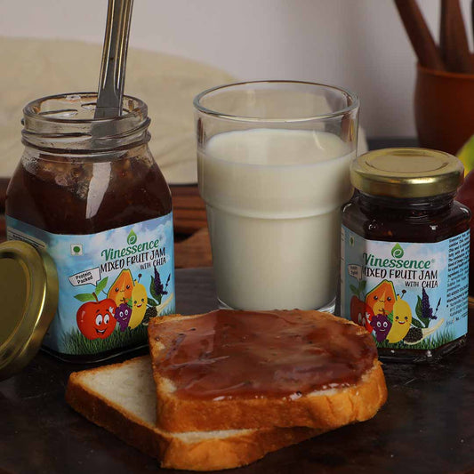 Mixed Fruit Jam with Chia