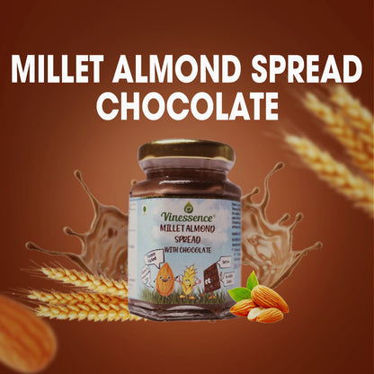 Millet Almond Spread with Chocolate