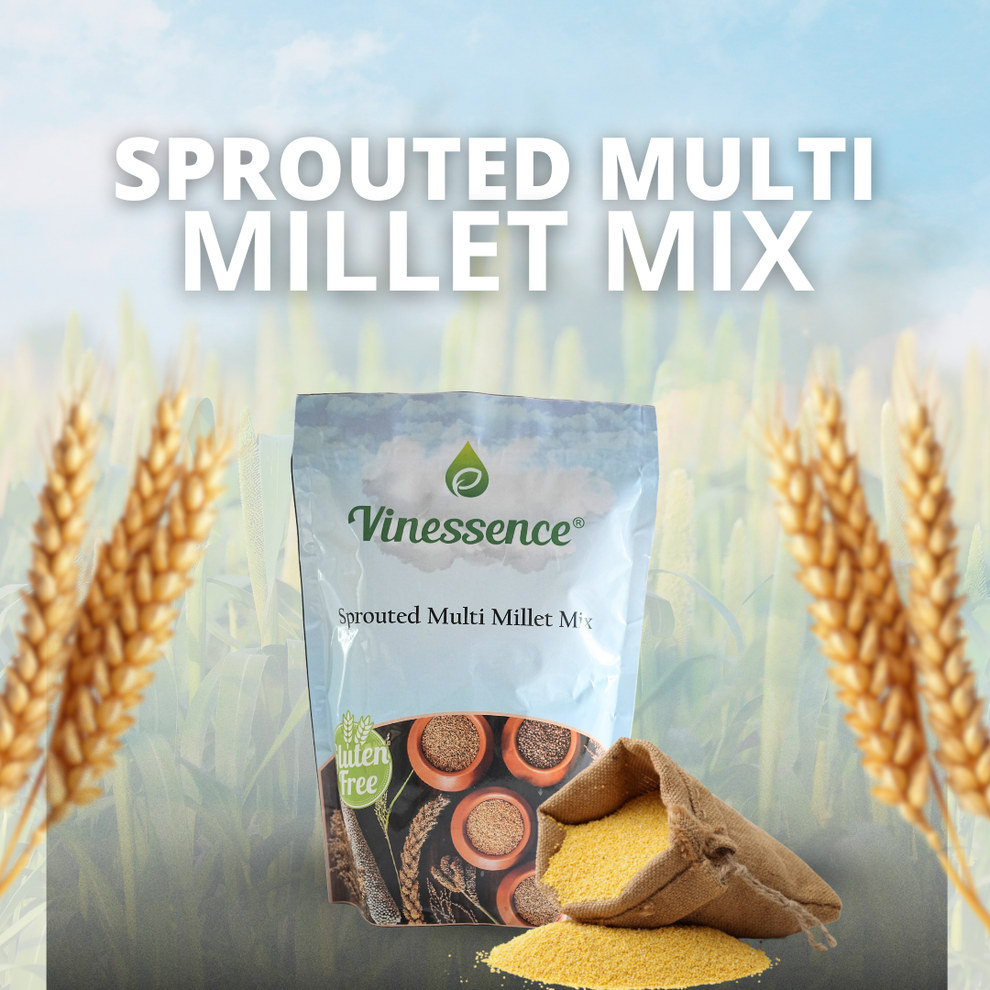 Sprouted Multi Millet Mix – Vinessence